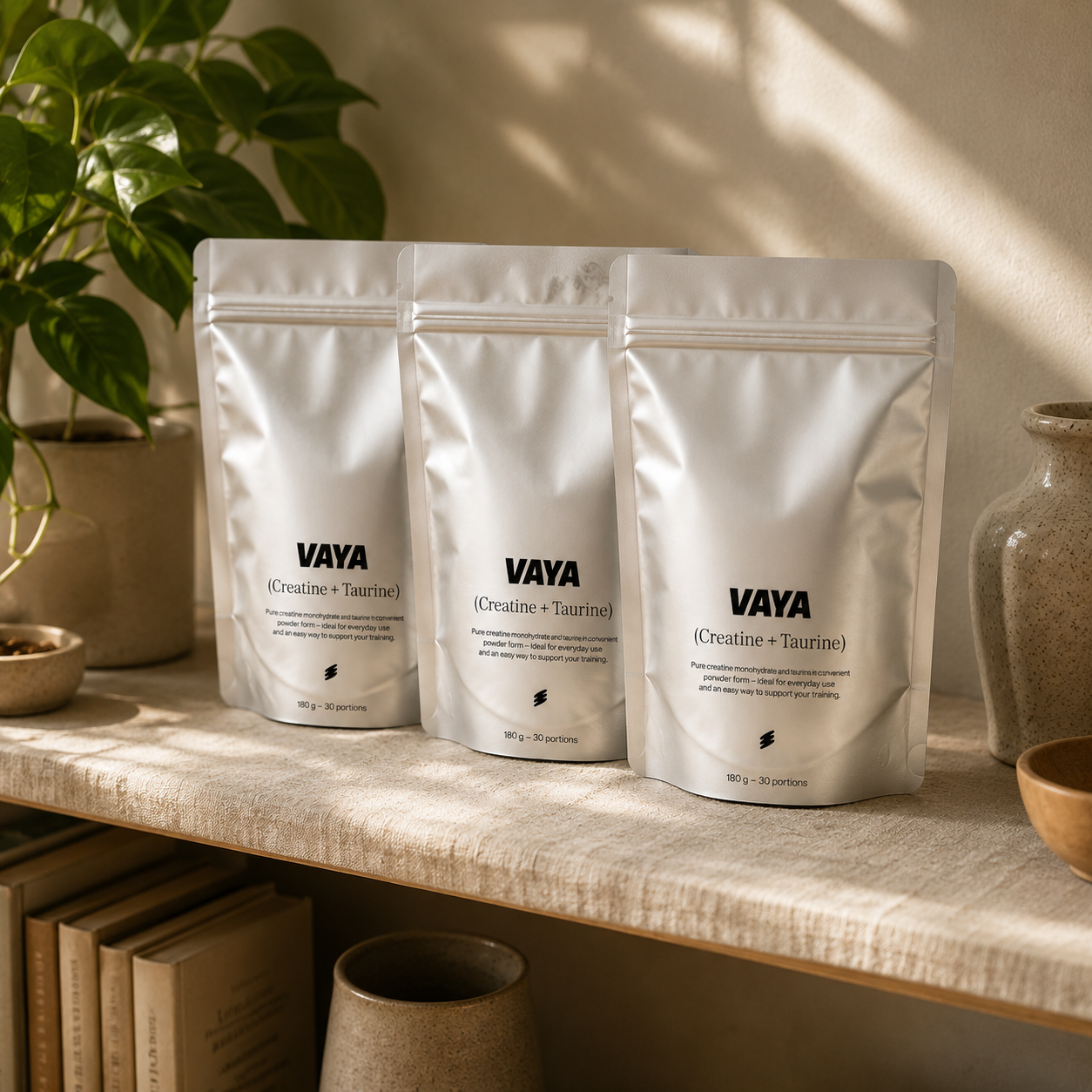 Vaya Creatine+Taurine 3x - shelf editorial