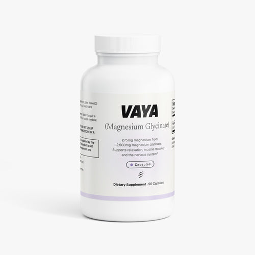 3x Vaya Magnesium Glycinate