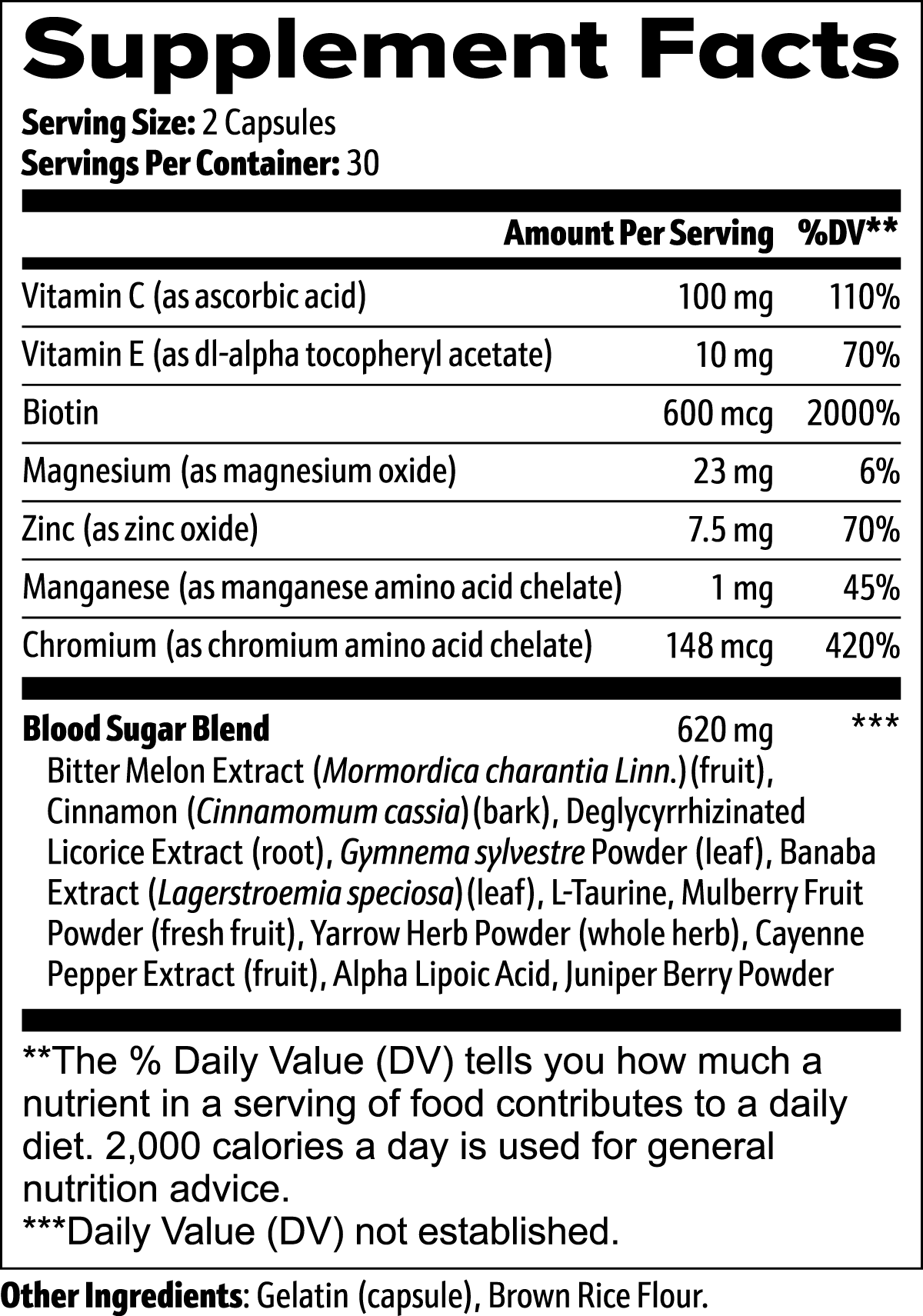 Vaya Blood Sugar Support