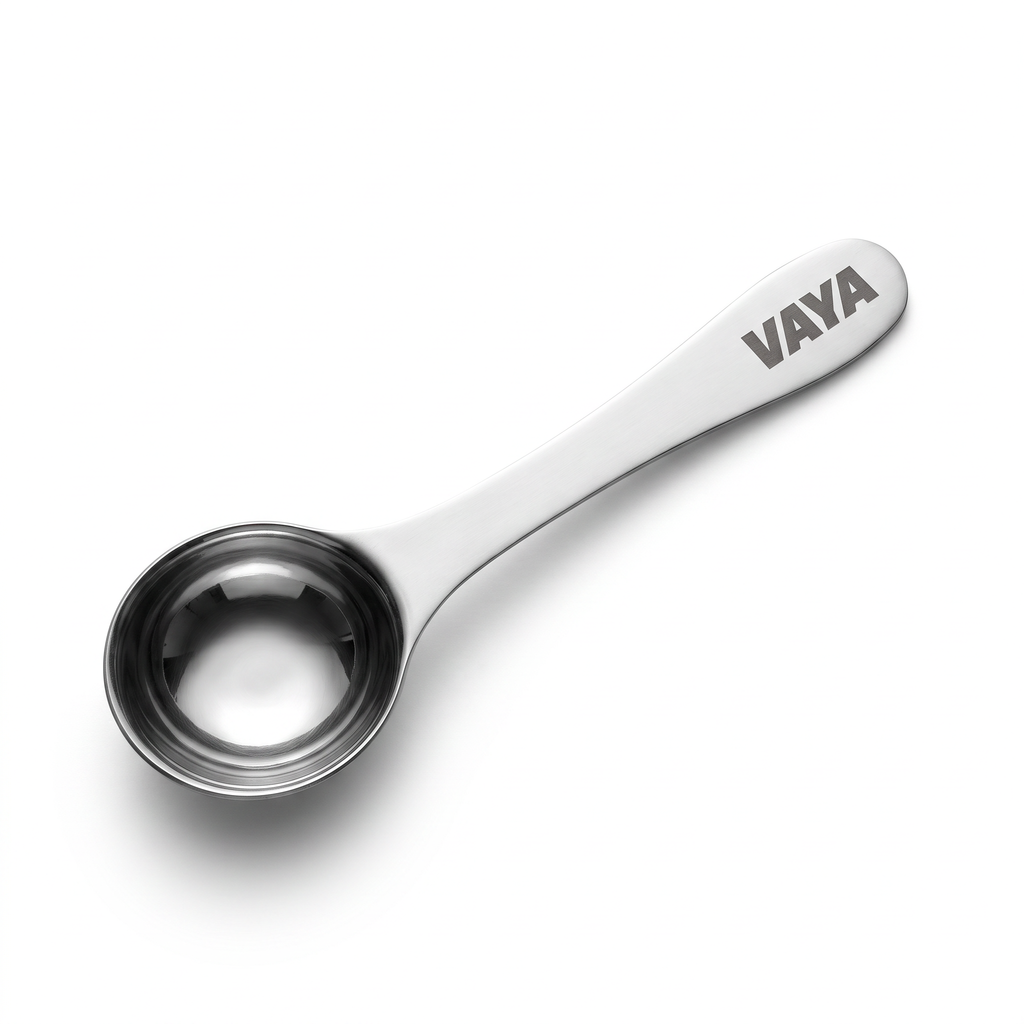 Vaya Messlöffel aus Edelstahl, 10 ml, mit Lasergravur