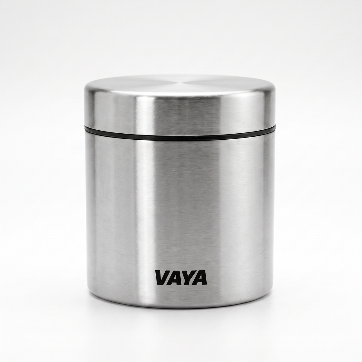 Vaya Edelstahl-Dose 600 ml mit Schraubdeckel